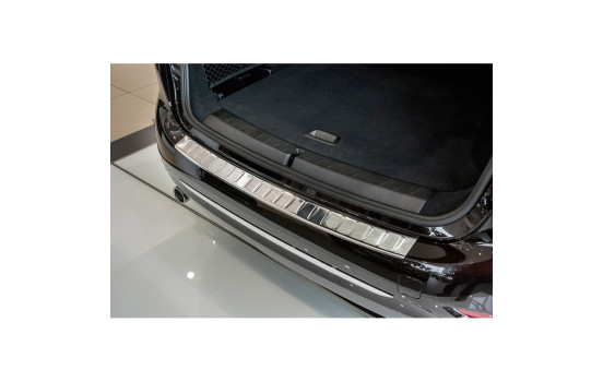 Stainless steel bumper protector suitable for BMW 2-Series F46 Gran Tourer 2015- 'Ribs'