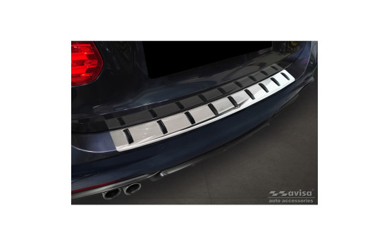 Stainless steel bumper protector suitable for BMW 3-Series (F31) Touring (incl. M-Package) 2012-2015 & Facelift