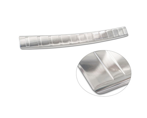 Stainless steel bumper protector suitable for BMW 3-Series G21 Touring 2019-2022 'Ribs', Image 6