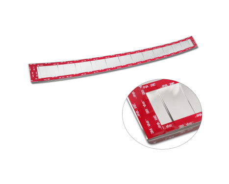 Stainless steel bumper protector suitable for BMW 3-Series G21 Touring 2019-2022 'Ribs', Image 7