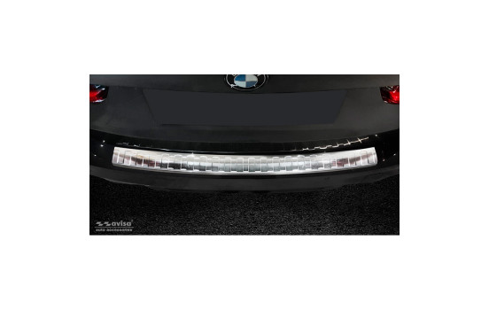 Stainless steel bumper protector suitable for BMW 3-Series G21 Touring M-Package 2018- 'Ribs', Image 3
