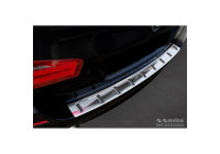 Stainless steel bumper protector suitable for BMW 5-Series (F11) Touring 2011-2013 & Facelift 2013-2017 'STR