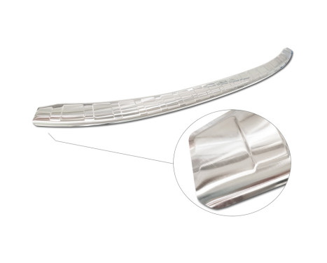 Stainless steel bumper protector suitable for BMW i3 (i01) Facelift 2017- 'Ribs', Image 5