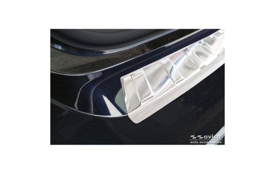 Stainless steel bumper protector suitable for BMW iX3 (G08) 2020- 'Ribs', Image 4