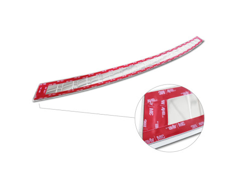 Stainless steel bumper protector suitable for BMW iX3 (G08) 2020- 'Ribs', Image 6