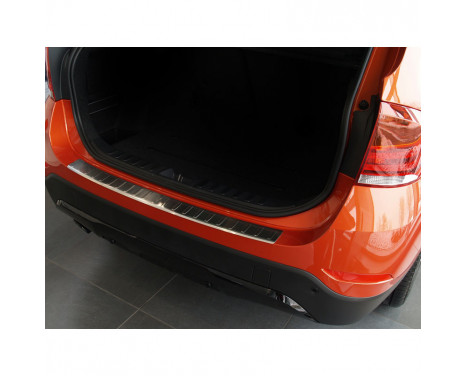 Stainless steel bumper protector suitable for BMW X1/E84 2009-2012 'Ribs'