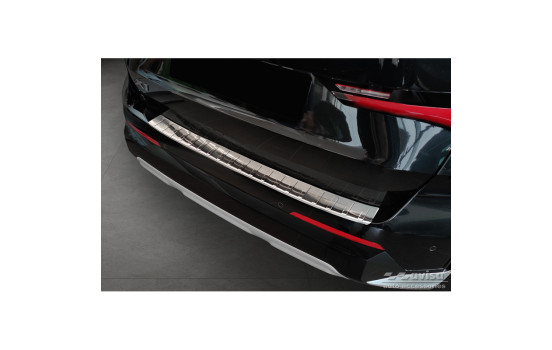 Stainless steel bumper protector suitable for BMW X1 U11 2022- 'Ribs'