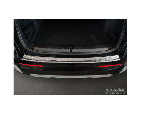 Stainless steel bumper protector suitable for BMW X1 U11 2022- 'Ribs', Image 3