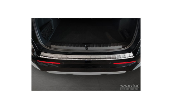 Stainless steel bumper protector suitable for BMW X1 U11 2022- 'Ribs', Image 3