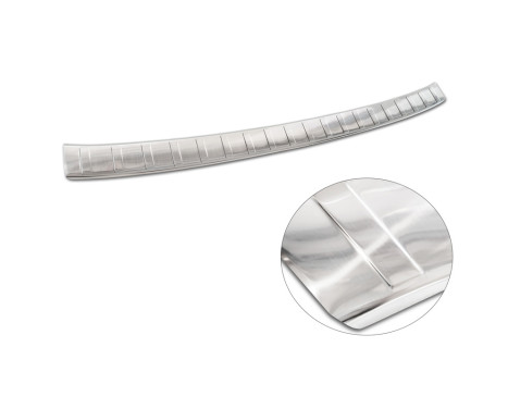 Stainless steel bumper protector suitable for BMW X1 U11 2022- 'Ribs', Image 6