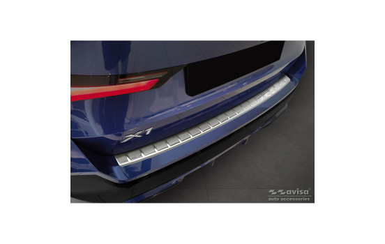 Stainless steel bumper protector suitable for BMW X1 U11 M-Sport 2022- 'Ribs'
