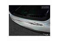 Stainless steel bumper protector suitable for BMW X3 (G01) 2017- excl. M-Package 'Ribs'