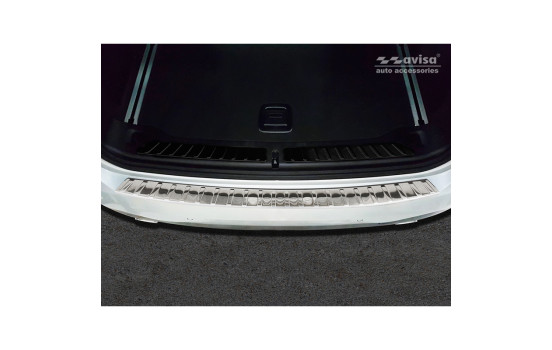 Stainless steel bumper protector suitable for BMW X3 (G01) 2017- excl. M-Package 'Ribs', Image 3