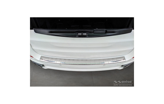 Stainless steel bumper protector suitable for BMW X5 F15 2013-2018 with M-Package 'Ribs', Image 2