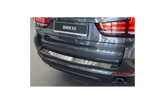 Stainless steel bumper protector suitable for BMW X5 F15 2013- 'Ribs' excl. M