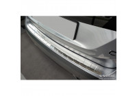 Stainless steel bumper protector suitable for Citroën C4 & e-C4 2020- 'Ribs'