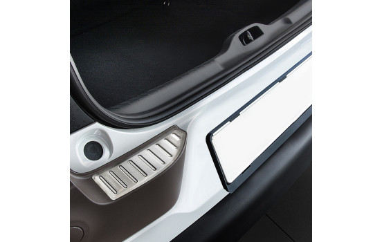 Stainless steel bumper protector suitable for Citroën C4 Cactus 2014- 'Ribs'