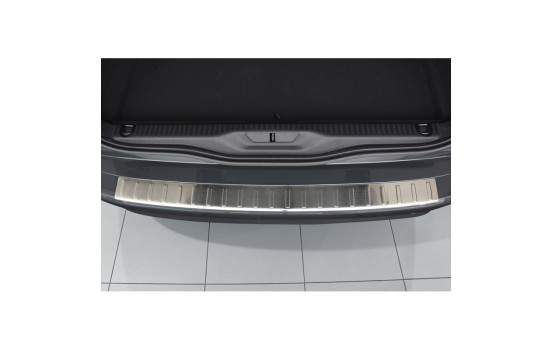 Stainless steel bumper protector suitable for Citroën C4 Picasso 2013- 'Ribs', Image 2