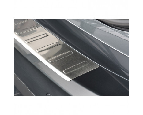 Stainless steel bumper protector suitable for Citroën C4 Picasso 2013- 'Ribs', Image 3