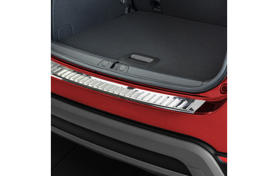 Stainless steel bumper protector suitable for Fiat 500X 2015- 'Ribs'