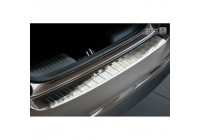 Stainless steel bumper protector suitable for Fiat Tipo Sedan 2016- 'Ribs'