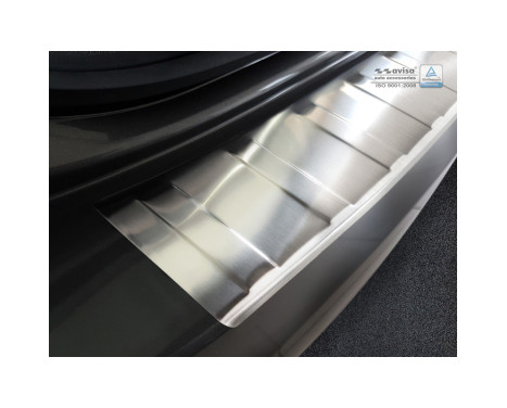Stainless steel bumper protector suitable for Fiat Tipo SW 2016- 'Ribs', Image 4