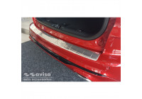 Stainless steel bumper protector suitable for Ford Kuga III ST-Line 2019- 'Ribs'
