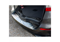 Stainless steel bumper protector suitable for Ford Mondeo V Wagon 2014- 'Ribs'
