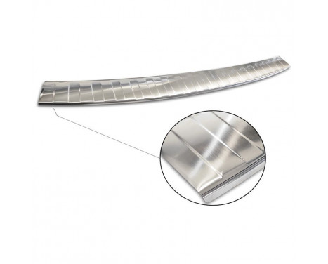 Stainless steel bumper protector suitable for Ford Tourneo Courier/Transit Courier 2014-2017 & FL 17- 'Ribs, Image 3