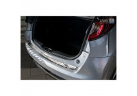 Stainless steel bumper protector suitable for Honda Civic IX 5-door Facelift 2015- 'Ribs'