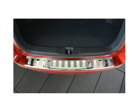 Stainless steel bumper protector suitable for Honda Civic Tourer 2014- 'Ribs'