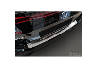 Stainless steel bumper protector suitable for Honda Civic XI HB 2022- 'Ribs'