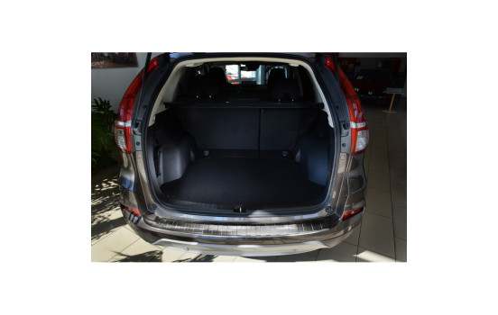 Stainless steel bumper protector suitable for Honda CRV 2015- 'Ribs', Image 4