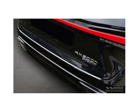 Stainless steel bumper protector suitable for Lexus RX V 2022-