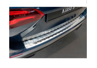 Stainless steel bumper protector suitable for Mercedes B-Class W247 2018- 'Ribs'