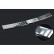 Stainless steel bumper protector suitable for Mercedes C-Class W205 Kombi 2014- 'Ribs'