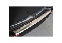 Stainless steel bumper protector suitable for Mercedes E-Class W213 Kombi 2016- 'Ribs'