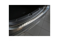 Stainless steel bumper protector suitable for Mercedes E-Class W213 Sedan 2016- 'Ribs'