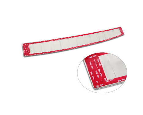 Stainless steel bumper protector suitable for Mercedes EQS SUV (X296) 2022- 'Ribs', Image 7