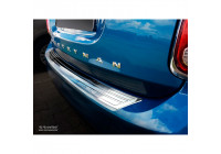 Stainless steel bumper protector suitable for Mini Countryman R60 FL 2014-2016 'flag/lines'