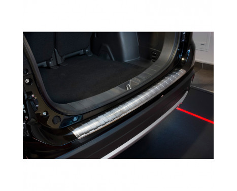 Stainless steel bumper protector suitable for Mitsubishi Outlander 2015- 'Ribs'