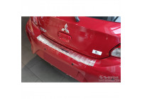 Stainless steel bumper protector suitable for Mitsubishi Space Star Facelift 2020- 'Ribs'