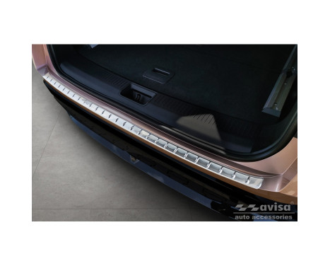 Stainless steel bumper protector suitable for Nissan Ariya 2022- 'Ribs'