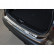 Stainless steel bumper protector suitable for Nissan Qashqai II 2014- 'Ribs'