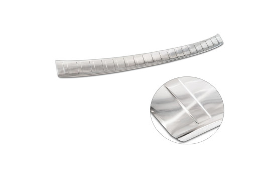 Stainless steel bumper protector suitable for Nissan X-Trail IV (T33) 2021- 'Ribs', Image 6