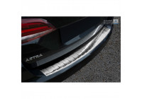 Stainless steel bumper protector suitable for Opel Astra K Sportstourer 2015- 'Ribs'