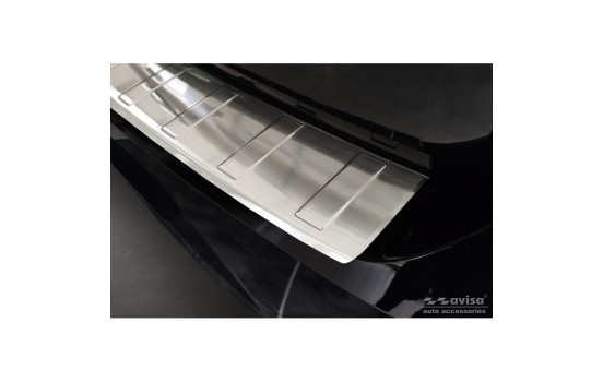 Stainless steel bumper protector suitable for Opel Astra L HB 5-door 2021- 'Ribs', Image 3