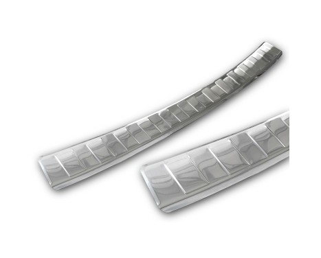 Stainless steel bumper protector suitable for Opel Corsa F Edition/Elegance HB 5-door 2019- 'Ribs', Image 6