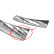 Stainless steel bumper protector suitable for Opel Corsa F HB 5-door 2019- 'Ribs', Thumbnail 4