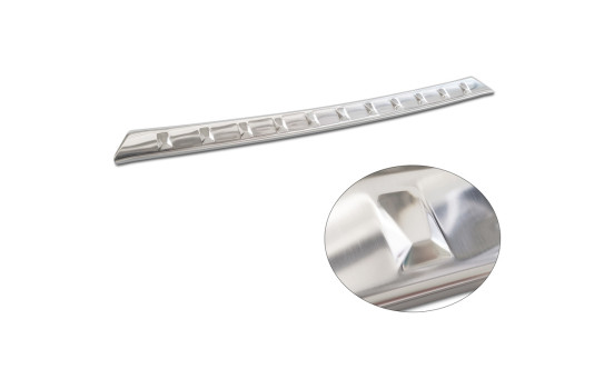 Stainless steel bumper protector suitable for Opel Grandland X Facelift 2021- 'Ribs', Image 5